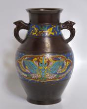 CLOISONNE VASE