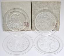 LALIQUE PLATES