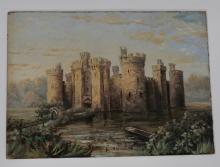 OIL ON BOARD PAINTING
