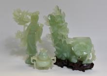 CHINESE JADE CARVINGS