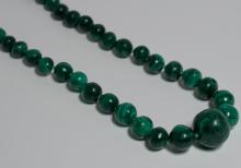 MALACHITE BEADS