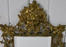 CAST BRASS MIRROR