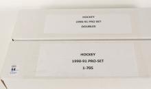 2 BOXES OF 1990-91 PRO SET HOCKEY CARDS