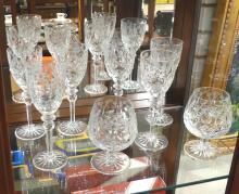 EXCEPTIONAL CRYSTAL STEMWARE SERVICE