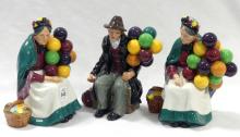 THREE ROYAL DOULTON FIGURINES
