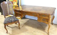 COUNTRY FRENCH DESK AND CHAIR