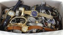 BOX OF WRISTWATCHES