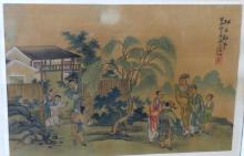 THREE CHINESE WATERCOLOURS