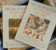 METROPOLITAN SEMINARS OF ART BOOK SET