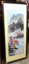 THREE CHINESE WATERCOLOURS