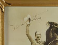 GENE AUTRY SIGNED PHOTO