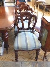 VICTORIAN MAHOGANY DINING SET