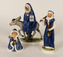 THREE "RELIGIOUS" GOEBEL FIGURINES