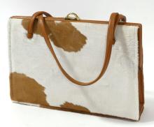 COWHIDE PURSE