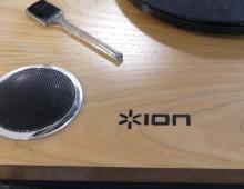 TWO FANS AND TURNTABLE