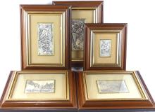 ITALIAN SILVER PLAQUES