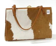 COWHIDE PURSE