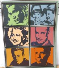 LARGE ANDY WARHOL STYLE POSTER BOARD