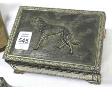 BOOKENDS AND CIGARETTE BOXES
