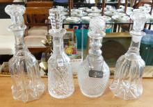 FOUR DECANTERS