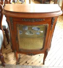 DIMINUTIVE FRENCH VITRINE CABINET