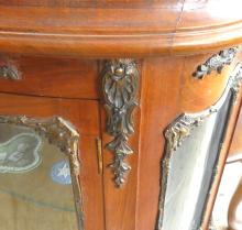 DIMINUTIVE FRENCH VITRINE CABINET