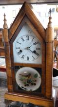 TWO ANTIQUE CLOCKS