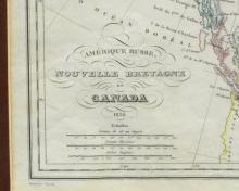 1856 MAP OF CANADA