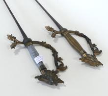 PAIR OF ANTIQUE FENCING SWORDS