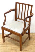 SHERATON PERIOD ARMCHAIR