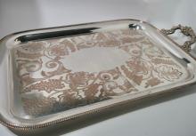 SILVERPLATED TRAY