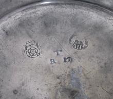 RARE PEWTER PLATES