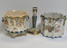 FRENCH FAIENCE POTTERY