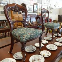 SET OF VICTORIAN DINING CHAIRS