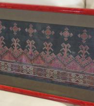 FRAMED TEXTILE