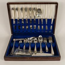 INTERNATIONAL "PINETREE" STERLING FLATWARE