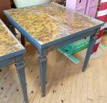 PAIR OF DECORATOR END TABLES