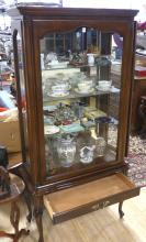 CHERRY ILLUMINATED DISPLAY CABINET