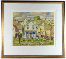 HAND-SIGNED A.J. CASSON PRINT