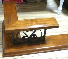 ROSEWOOD FIREPLACE RAILING