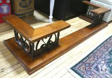 ROSEWOOD FIREPLACE RAILING