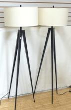 PAIR OF DESIGNER FLOOR LAMPS