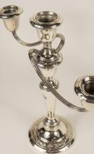 PAIR OF GORHAM STERLING CANDELABRA