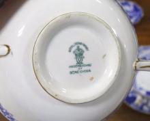 ROYAL CROWN DERBY "BLUE MIKADO" SERVING PIECES