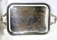 SILVERPLATED TRAY