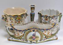 FRENCH FAIENCE POTTERY