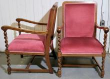 PAIR OF ARMCHAIRS