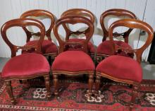 SET OF SIX CHAIRS