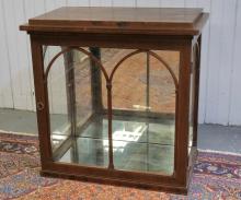 EDWARDIAN DISPLAY CABINET