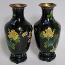 CLOISONNE VASES